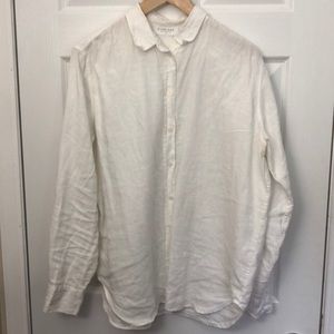 Everlane relaxed linen top